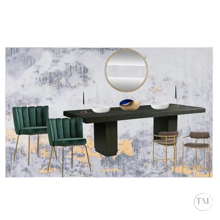 Asubiojo Dining Room 3 Interior Design Mood Board by Think Modern on Style Sourcebook