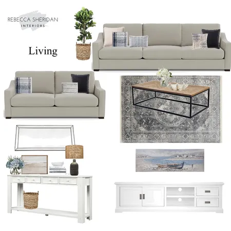 Hutchison Living Interior Design Mood Board by Sheridan Interiors on Style Sourcebook