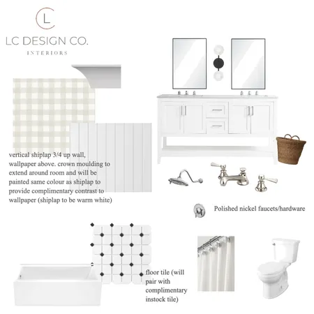 tom & marissa kids shower Interior Design Mood Board by LC Design Co. on Style Sourcebook