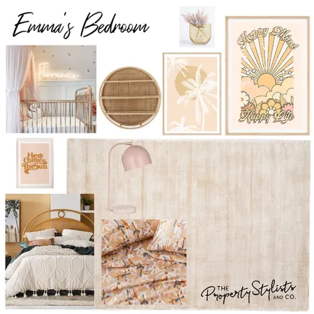 Winona Road Emma's Bed Interior Design Mood Board by The Property Stylists & Co on Style Sourcebook