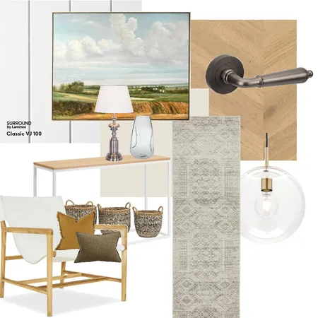 House Project - Hallway Interior Design Mood Board by Elijah on Style Sourcebook