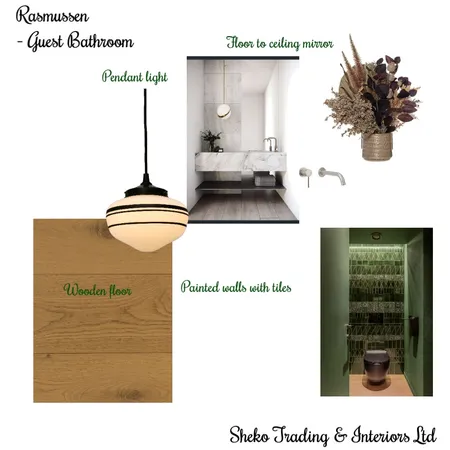 Guest Bathroom Interior Design Mood Board by caroline@shekotrading.com on Style Sourcebook