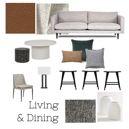 Eastern Road SM Living Interior Design Mood Board by Boutique Yellow Interior Decoration & Design on Style Sourcebook