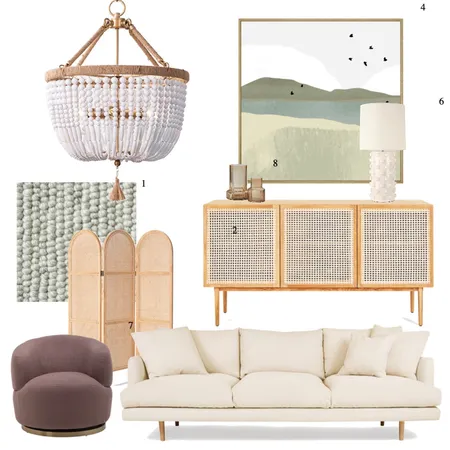 Neutral Design Interior Design Mood Board by pattern arrangements on Style Sourcebook