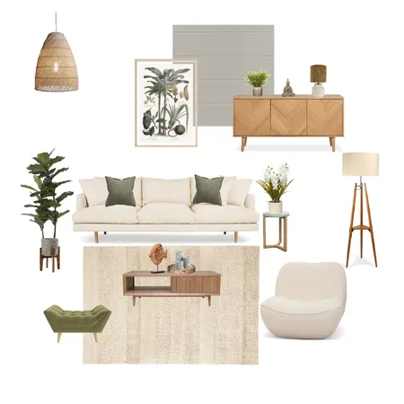 Nature inspired living room Interior Design Mood Board by Suite.Minded on Style Sourcebook