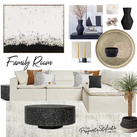 Winona Road Family Room Interior Design Mood Board by The Property Stylists & Co on Style Sourcebook