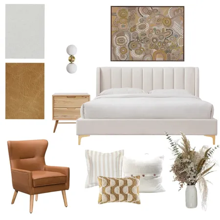 Drew and Leah Bedroom Interior Design Mood Board by gwhitelock on Style Sourcebook