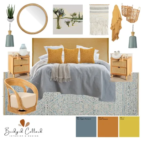 Spring Bedroom Interior Design Mood Board by Bridgid Collard on Style Sourcebook