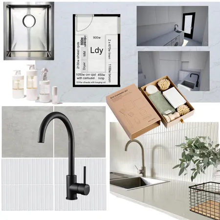 laundry Interior Design Mood Board by Oleander & Finch Interiors on Style Sourcebook