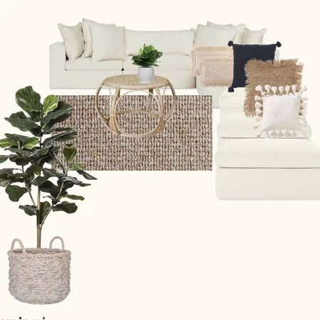 Natural Lounge Interior Design Mood Board by lilabelle on Style Sourcebook