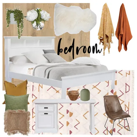 BEDROOM IDEA Interior Design Mood Board by Poppy on Style Sourcebook