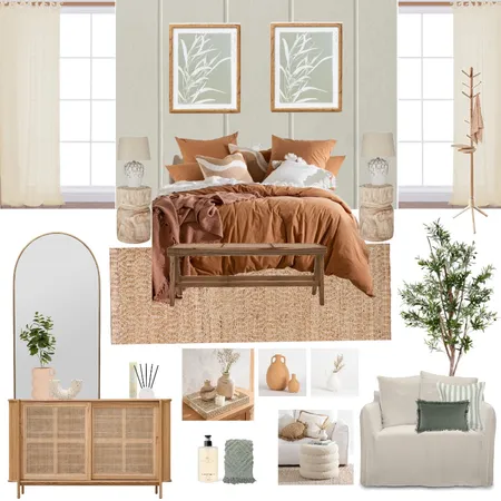 Pillow Talk Bedroom Comp Interior Design Mood Board by ALENKA INTERIORS on Style Sourcebook