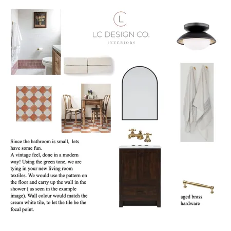 Loaches Bathroom Interior Design Mood Board by LC Design Co. on Style Sourcebook