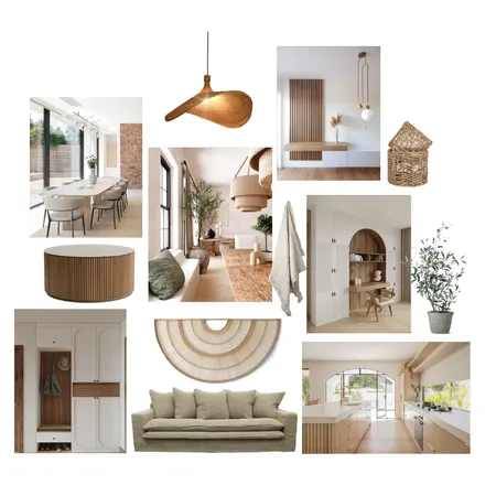 Analogous Interior Design Mood Board by jovitapwilliams on Style Sourcebook