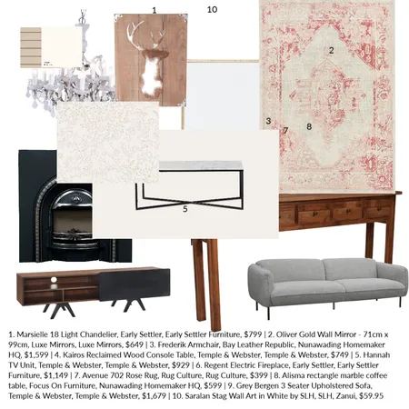 federation Interior Design Mood Board by hetty_cummins@yahoo.com on Style Sourcebook