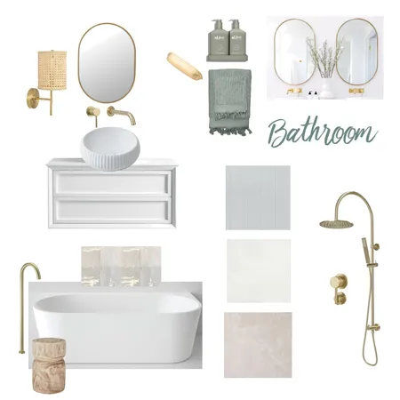 bathroom coastal Interior Design Mood Board by liz.hore on Style Sourcebook