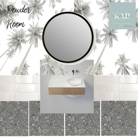 Powder Room Interior Design Mood Board by Kateandodesign on Style Sourcebook