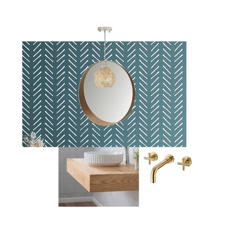 Powder Bathroom Interior Design Mood Board by lililopez on Style Sourcebook