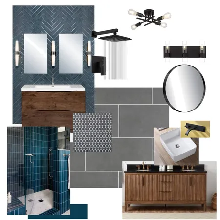 Kid's Bathroom Interior Design Mood Board by lililopez on Style Sourcebook