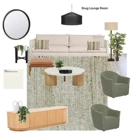 Snuggle Lounge 27 High Street Green rug Big Sidney Chair Interior Design Mood Board by CSInteriors on Style Sourcebook