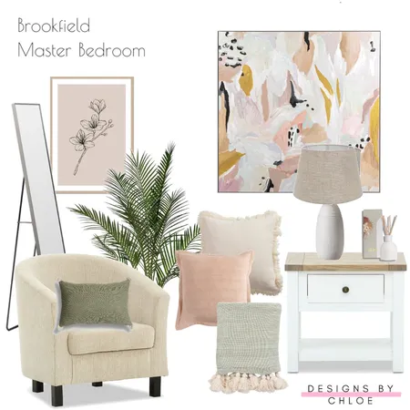 Brookfield Master Bedroom option 2 Interior Design Mood Board by Designs by Chloe on Style Sourcebook