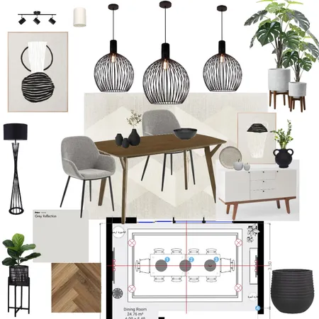 Mariam-DinningRoom Interior Design Mood Board by MariamAlsarraj on Style Sourcebook