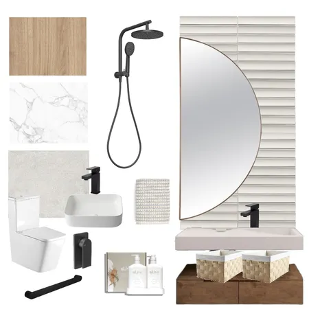 Mood Board Baño HM Interior Design Mood Board by Romina Fretes on Style Sourcebook