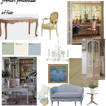 french provincial office Interior Design Mood Board by jordanjoyrussell on Style Sourcebook