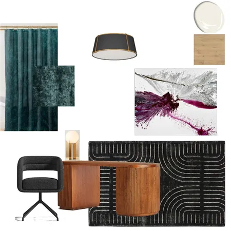 Office Contemporary Deco Interior Design Mood Board by Style Fixation Interiors on Style Sourcebook