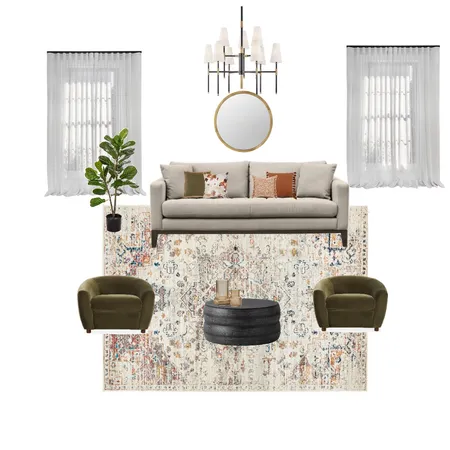 Living Room Interior Design Mood Board by rochalsultan on Style Sourcebook