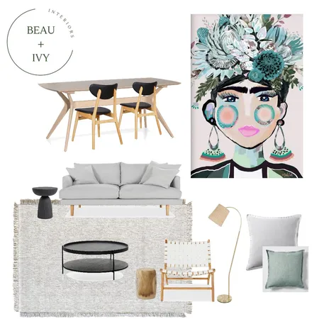 Living Room - D Interior Design Mood Board by Beau+Ivy Interiors on Style Sourcebook