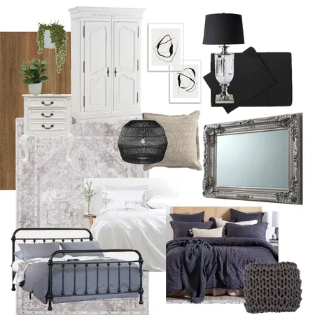 Monochrome Interior Design Mood Board by Kbann on Style Sourcebook