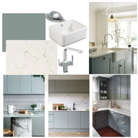 Taylor Kitchen Blue Interior Design Mood Board by Samantha McClymont on Style Sourcebook