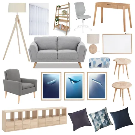 Kellie office option Interior Design Mood Board by Invelope on Style Sourcebook