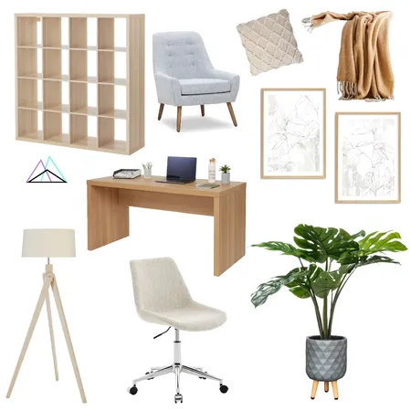 Kellie office option Interior Design Mood Board by Invelope on Style Sourcebook