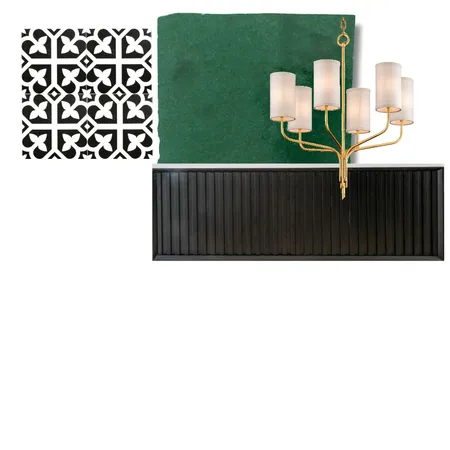 Emerald Black Interior Design Mood Board by Shayoni on Style Sourcebook