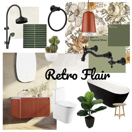 Retro Flair Interior Design Mood Board by CSugden on Style Sourcebook