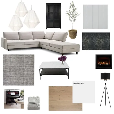 Lounge Room Interior Design Mood Board by Lisa on Style Sourcebook