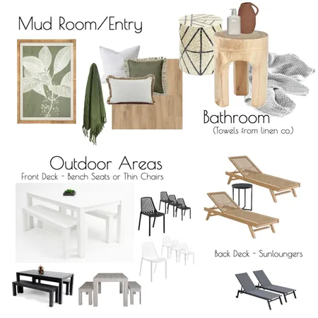 Mud/Bathroom/Outdoor Interior Design Mood Board by Caffeine and Style Interiors - Shakira on Style Sourcebook