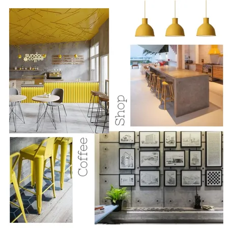 Coffee Shop - 1 Interior Design Mood Board by Shamnaz on Style Sourcebook