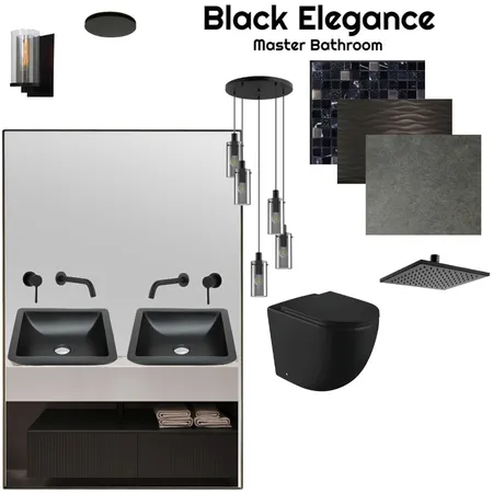 Master Bathroom Interior Design Mood Board by mirage on Style Sourcebook