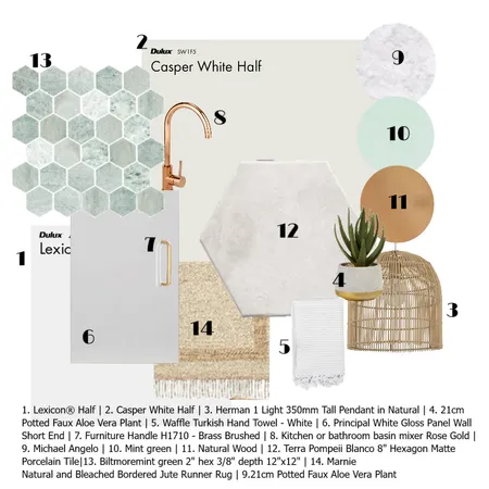 material board - kitchen Interior Design Mood Board by debslabs on Style Sourcebook