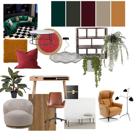 Study Room Interior Design Mood Board by TashaSimiyu on Style Sourcebook