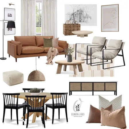 Fiona Interior Design Mood Board by Oleander & Finch Interiors on Style Sourcebook