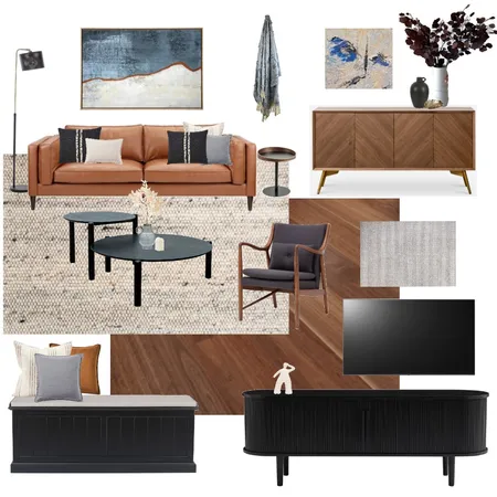 Jessi blue art option- option a -warranbrook Interior Design Mood Board by C Inside Interior Design on Style Sourcebook