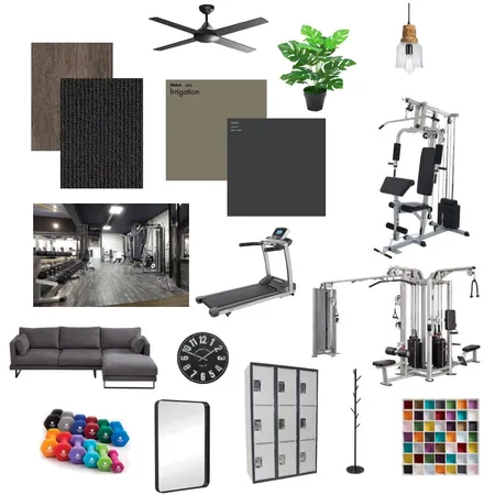 Gym Interior Design Mood Board by pai0009 on Style Sourcebook