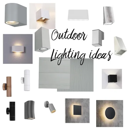 Outdoor lighting ideas Interior Design Mood Board by MJMcProj on Style Sourcebook