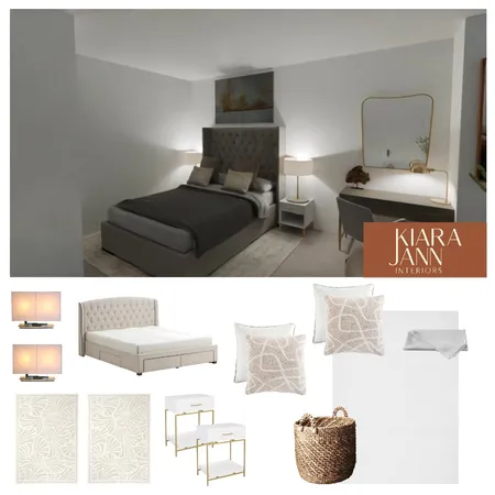 bedroom render Interior Design Mood Board by kiarajanninteriors on Style Sourcebook