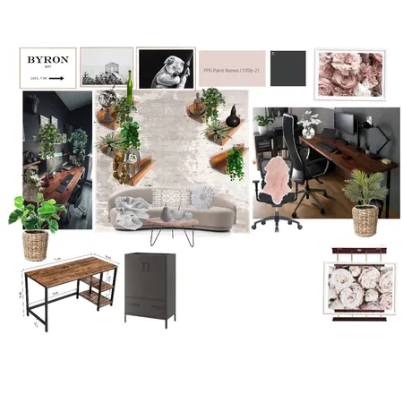 Office Interior Design Mood Board by Melanievdw on Style Sourcebook