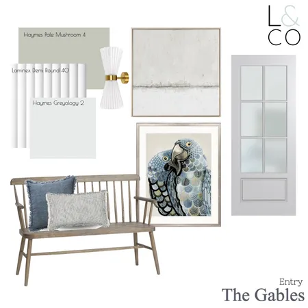 Bevnol Homes 'The Gables' Entry Interior Design Mood Board by Linden & Co Interiors on Style Sourcebook